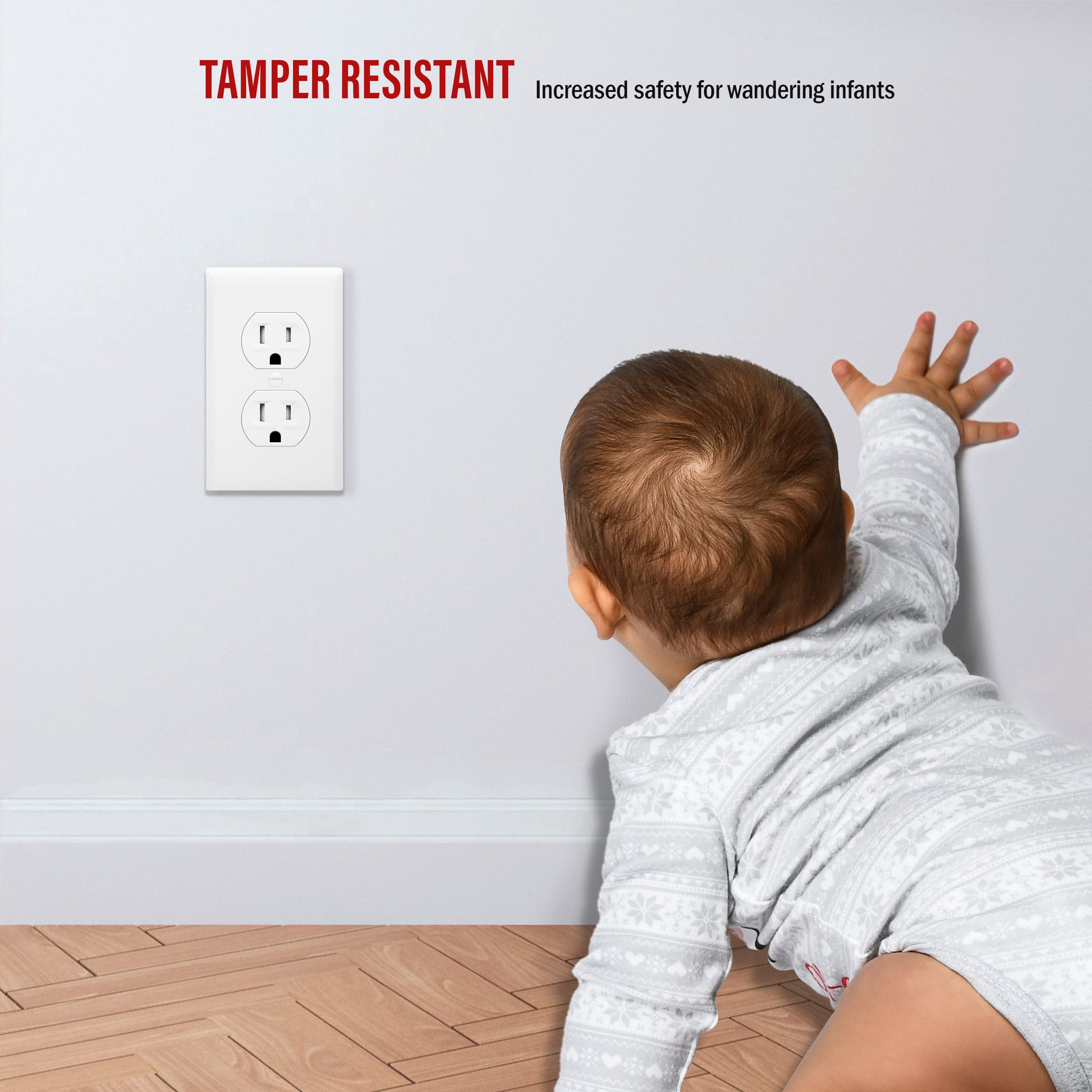 15A/125V Tamper-Resistant Duplex Outlet