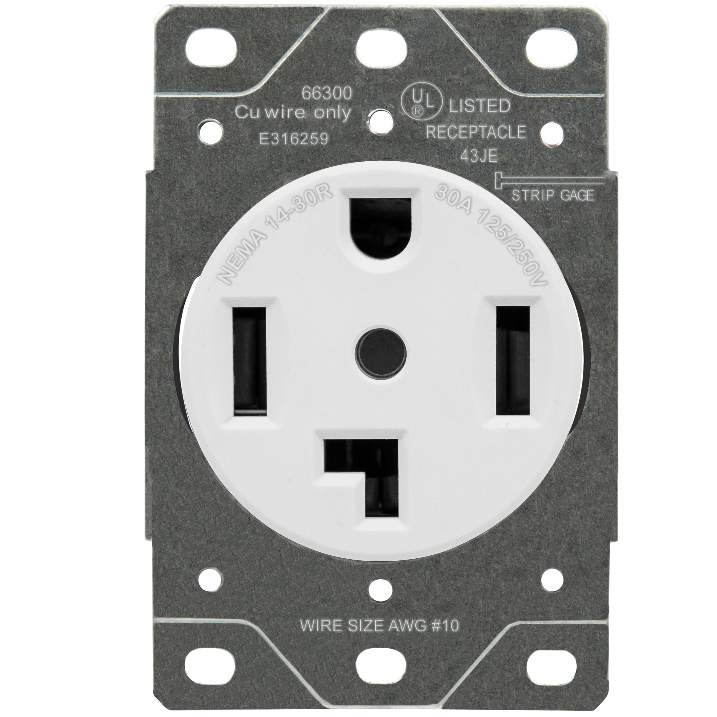 2-Gang 3 Holes 0.50” Each ENERLITES Weatherproof Outlet Box with Three 1/2-in Threaded Outlets 4.5” Height x 4.5” Length x 2.82” Depth EN2350 Outdoor Electrical Box 