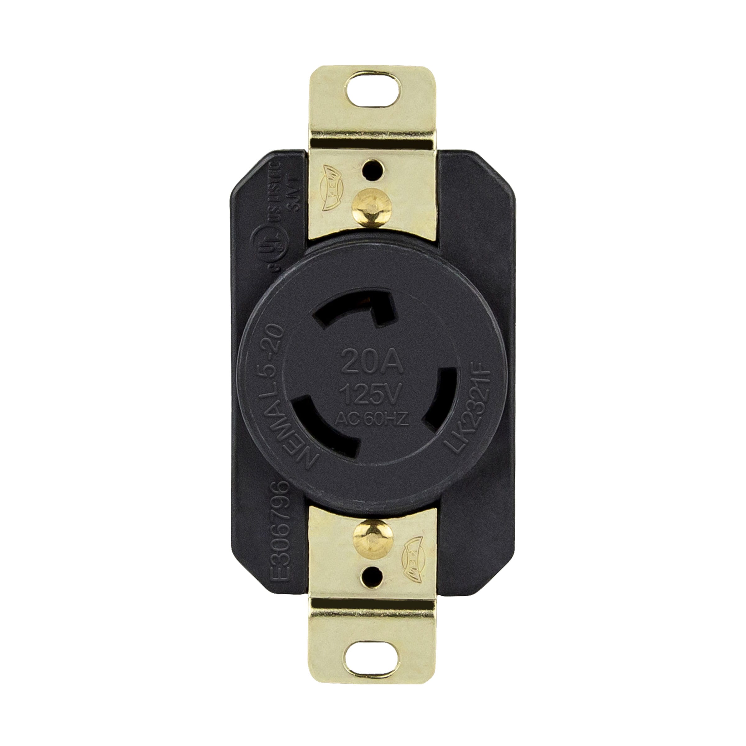 High Quality NEMA L6-20 Locking Plug and Receptacle UL listed 