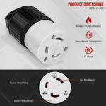 Hubbell Hbl2613 Dispositivos De Bloqueo, Twistlock, Grado In - Foto 8