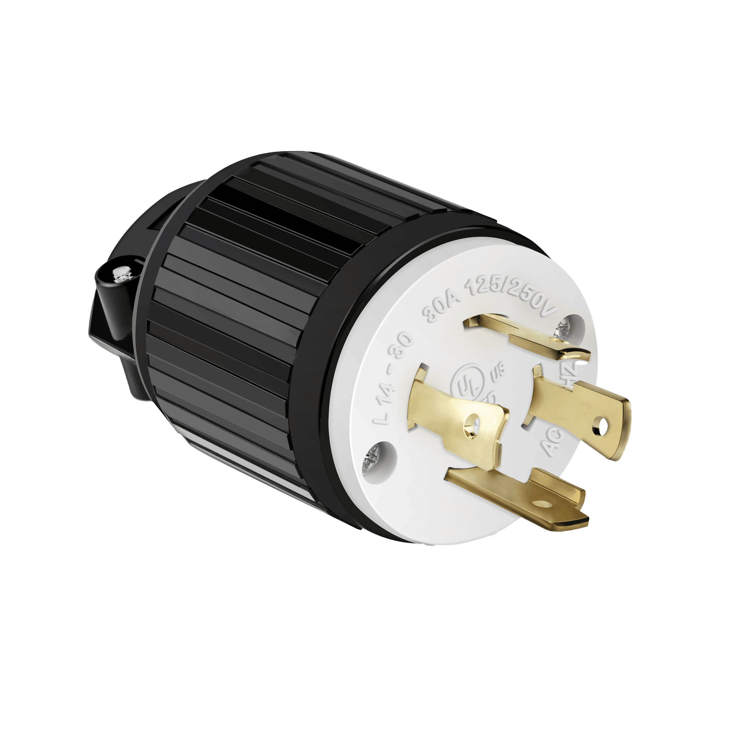 30A/125-250V Locking Plug, NEMA L14-30P