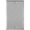 1-Gang Stainless Steel Blank Wall Plate
