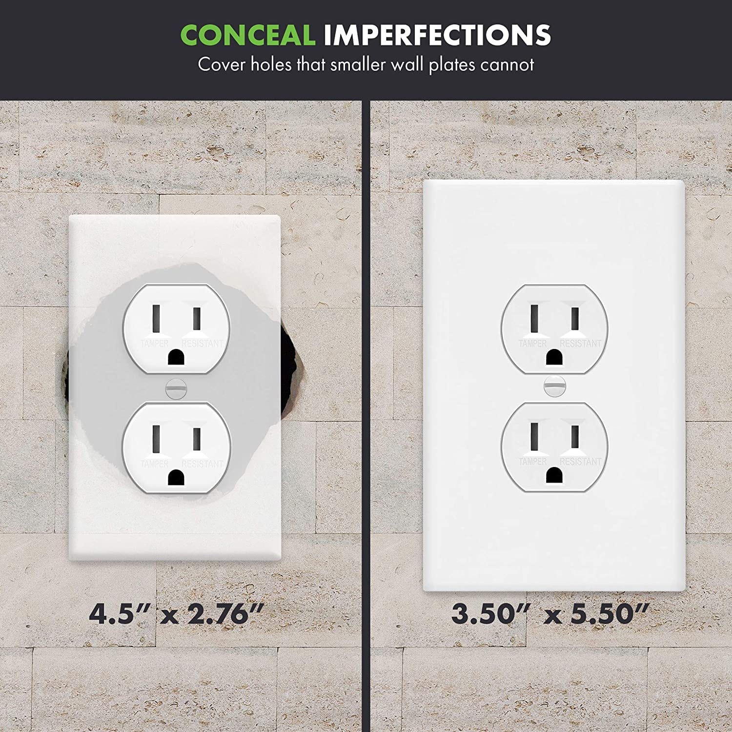 1-Gang Duplex Outlet Wall Plate | Wiring Devices, Lighting Controls ...