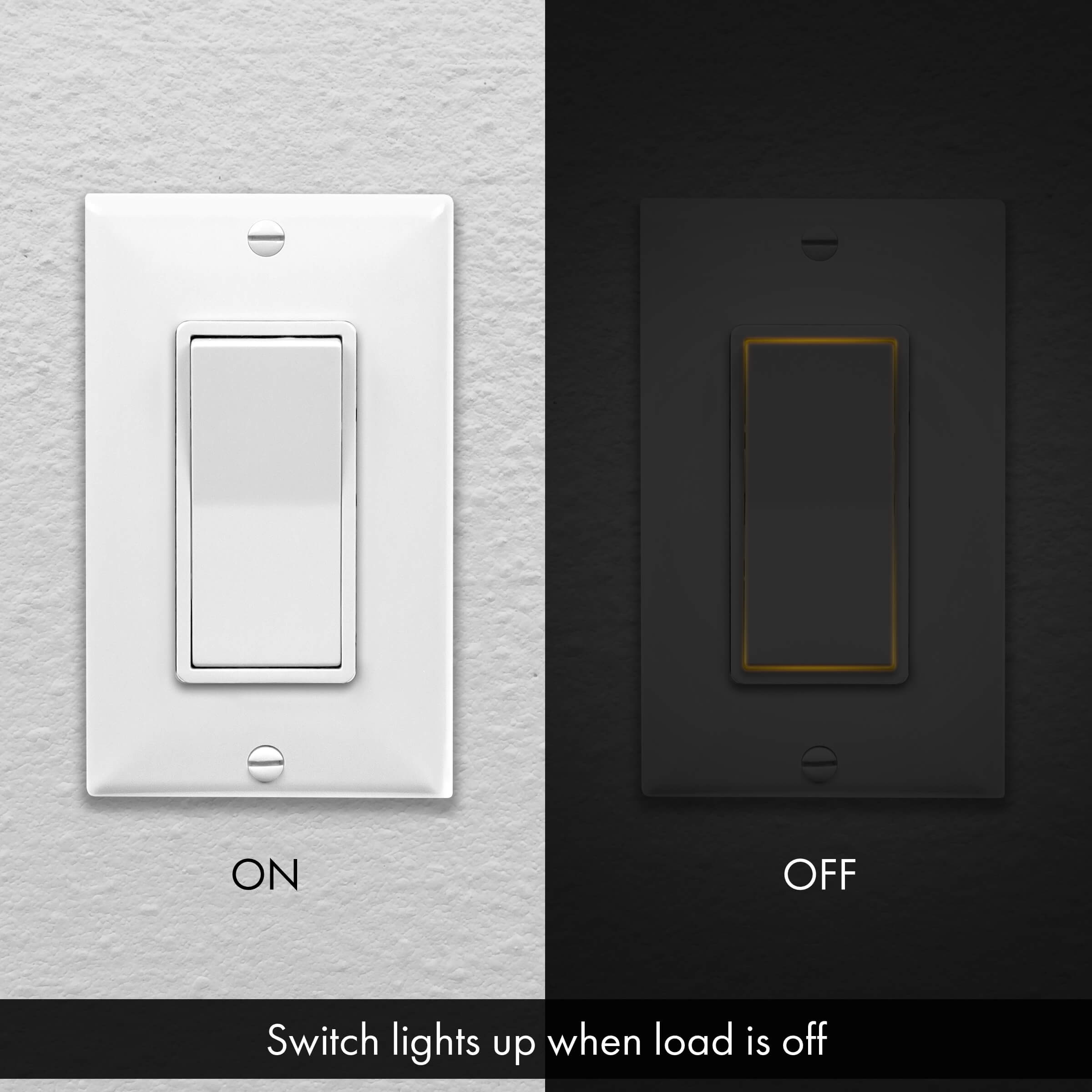 Paddle Rocker Night Light Switch