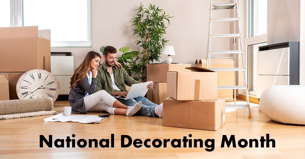 National Decorating Month Heading