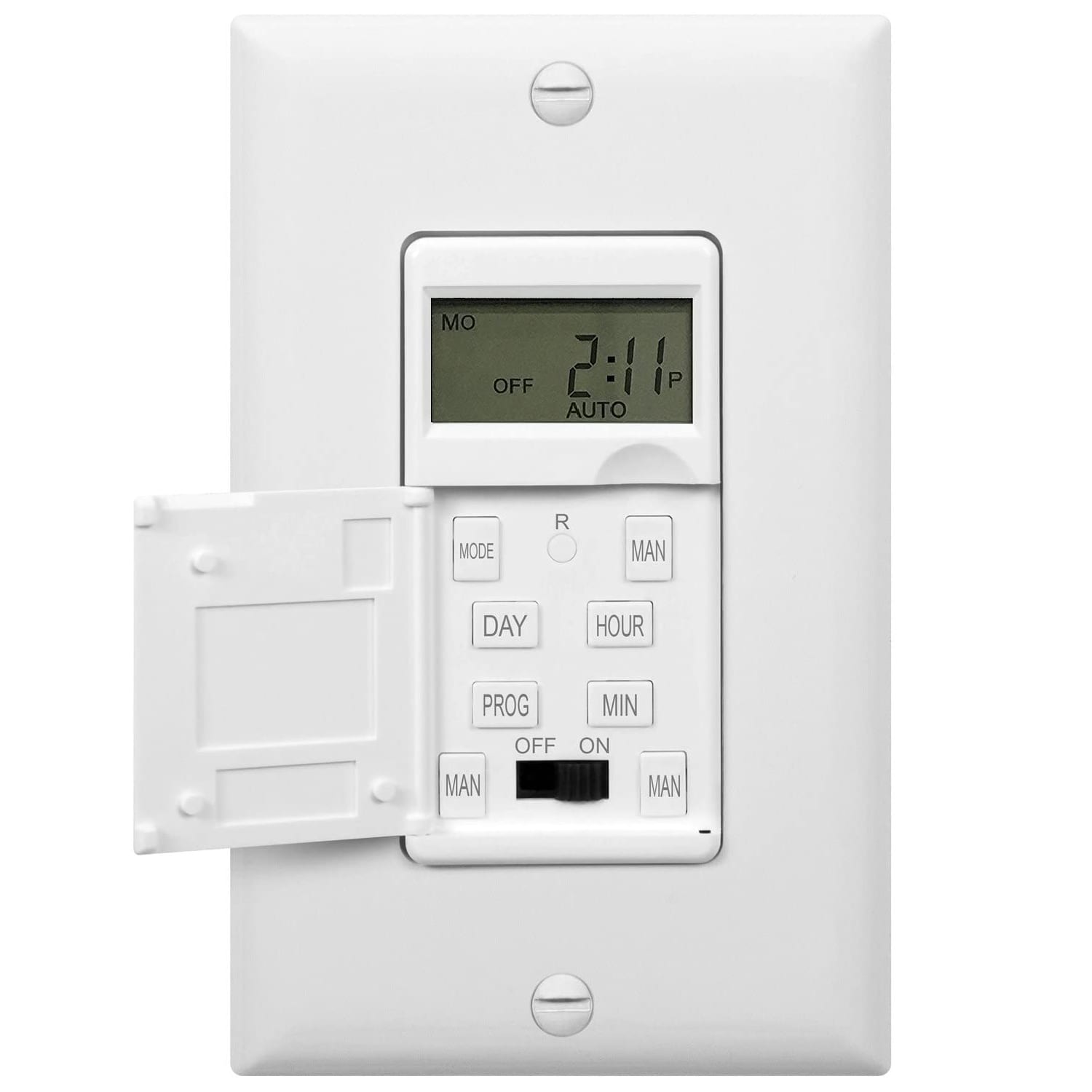 In-Wall 7-Day Digital Programmable Timer Switch