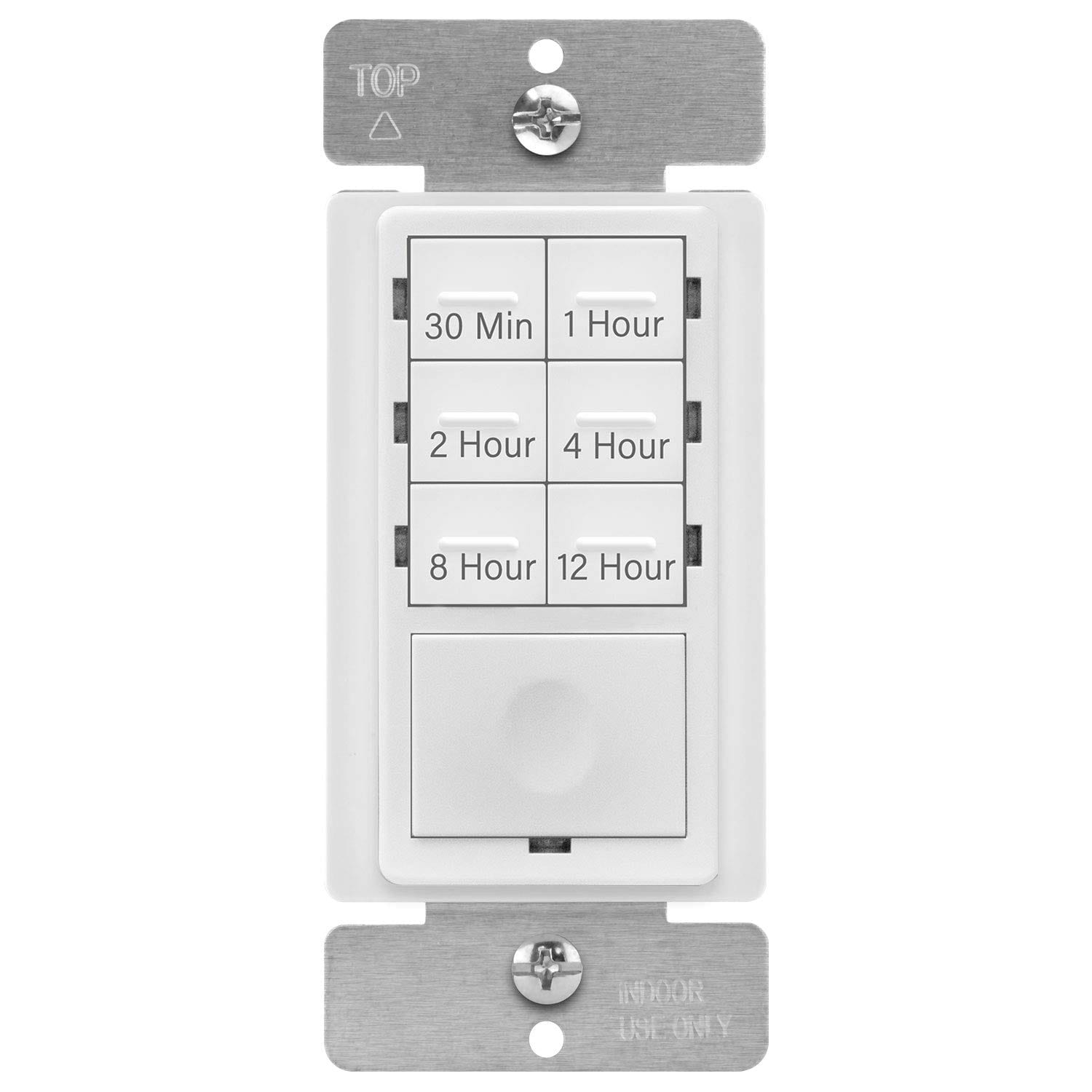 In-Wall Preset Countdown Timer Switch (30 Minutes-12 Hours)