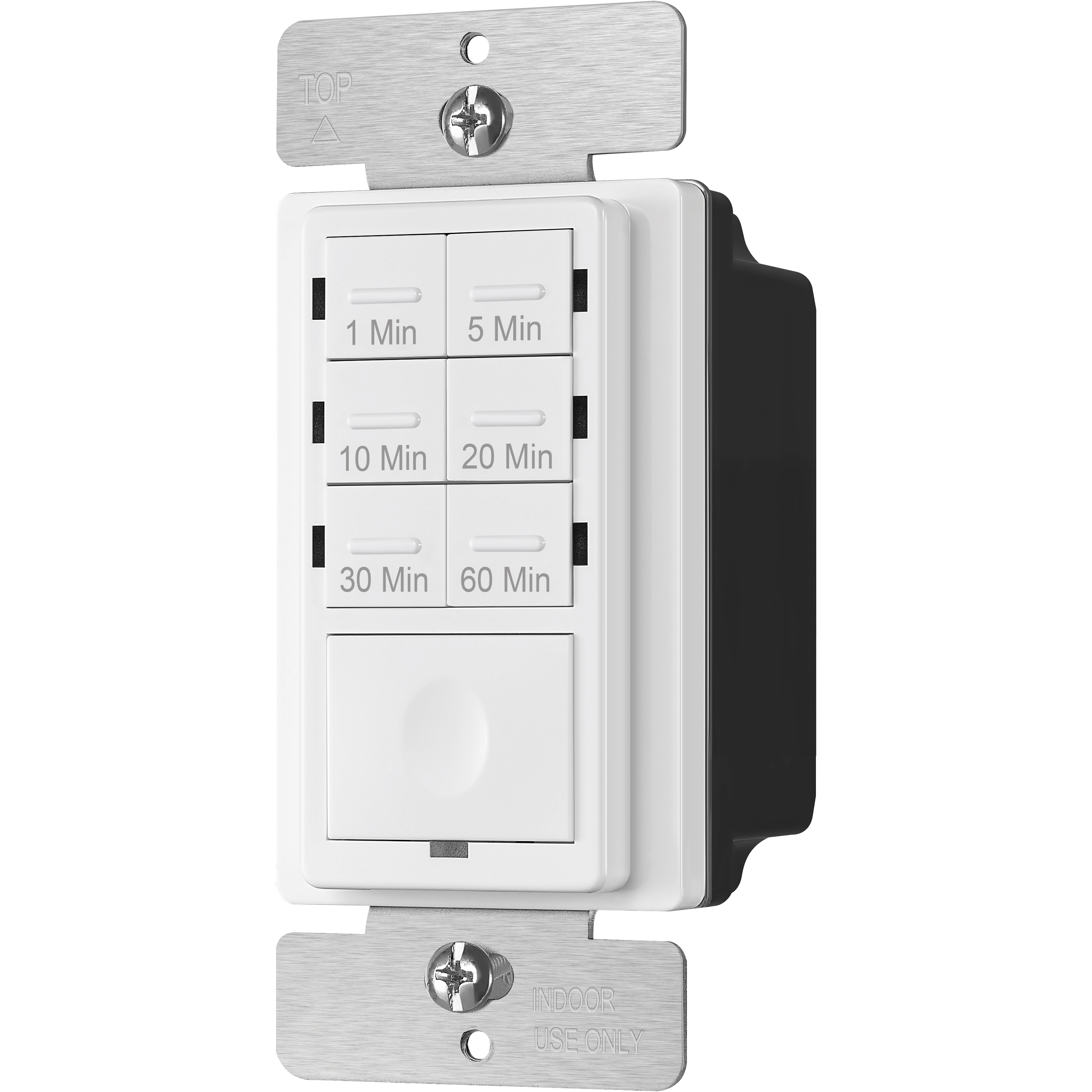 1-Hour Countdown Timer Switch for Bathroom Fans, Heaters, Lights