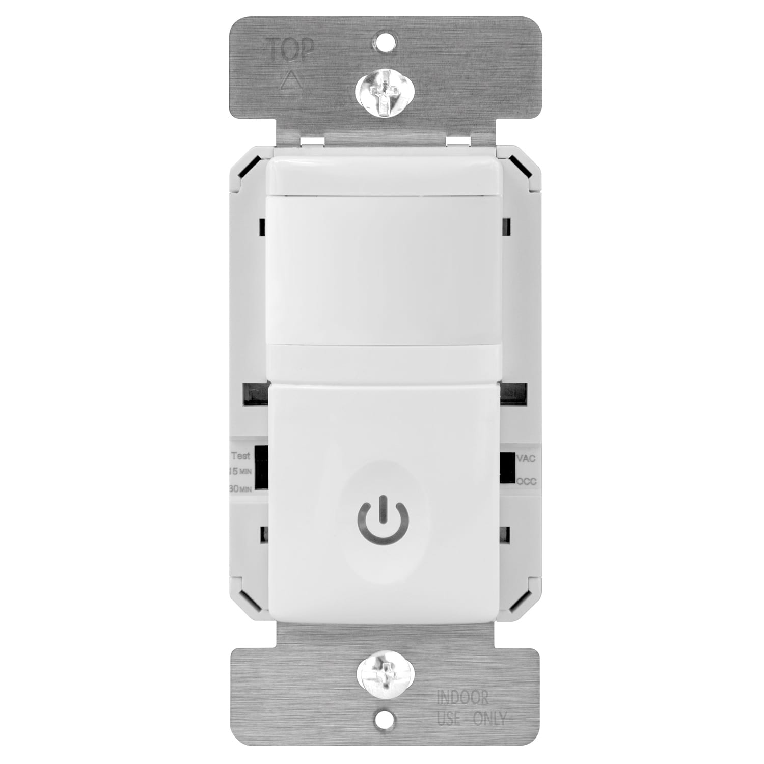 In-Wall PIR Occupancy/Vacancy Motion Sensor Switch, Neutral Wire Required