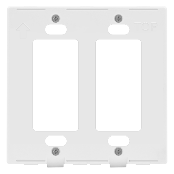 4-Gang Stainless Steel Blank Wall Plate