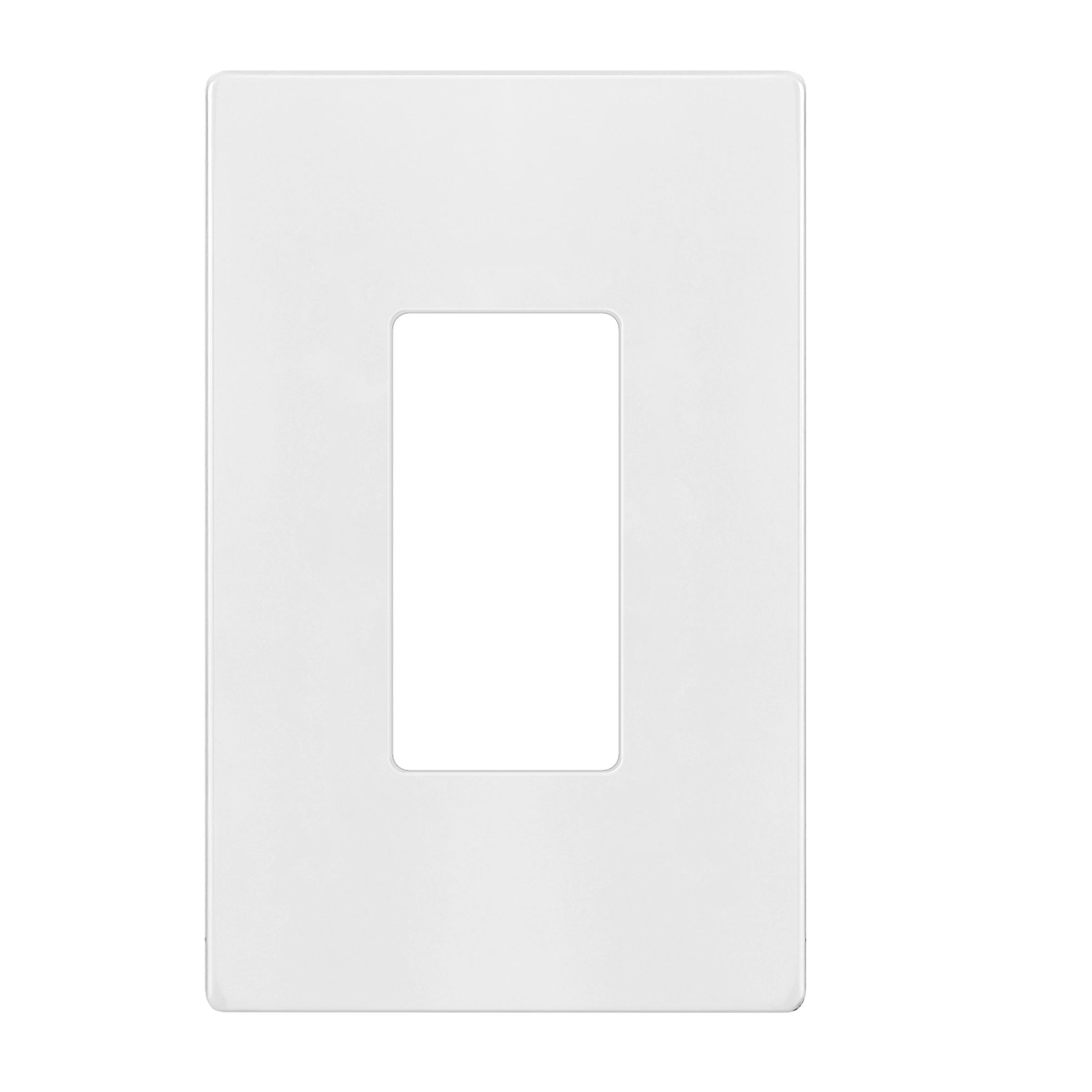 Decorator Switch Cover, Screwless Wall Plate