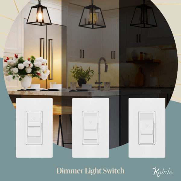 TOPGREENER Kalide Dimmer Light Switch
