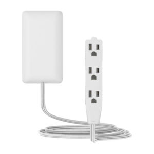 TOPGREENER Outlet Extender with 3 Receptacles, 3ft Cord