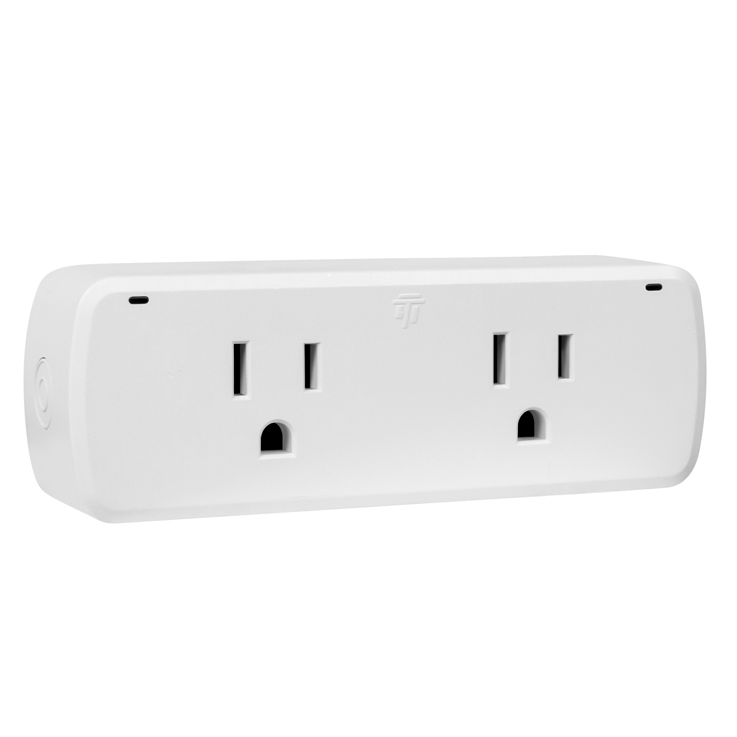 Smart Wi-Fi Plug with Energy Monitoring Dual Smart Outlets