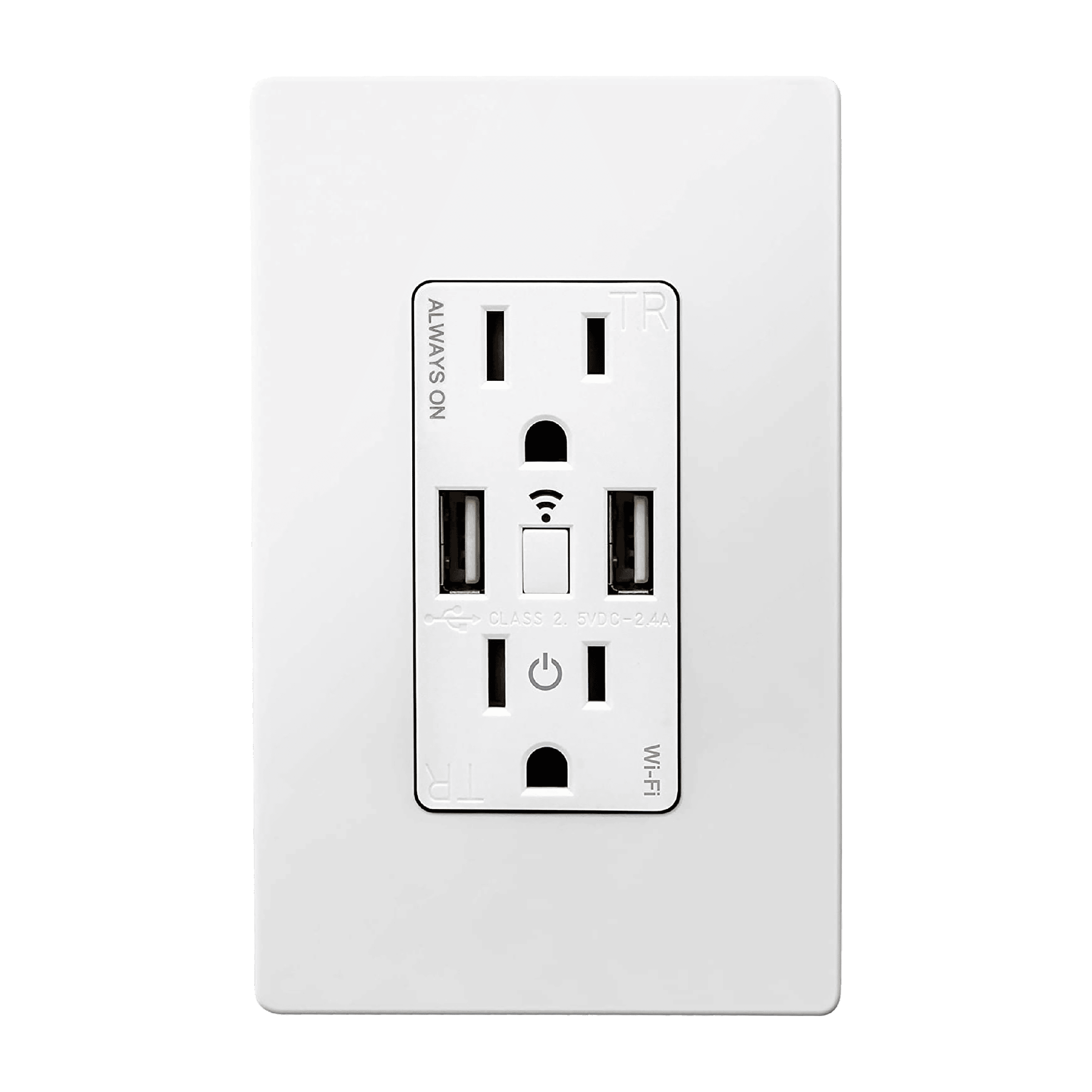 In-Wall Smart Wi-Fi USB Charging Outlet