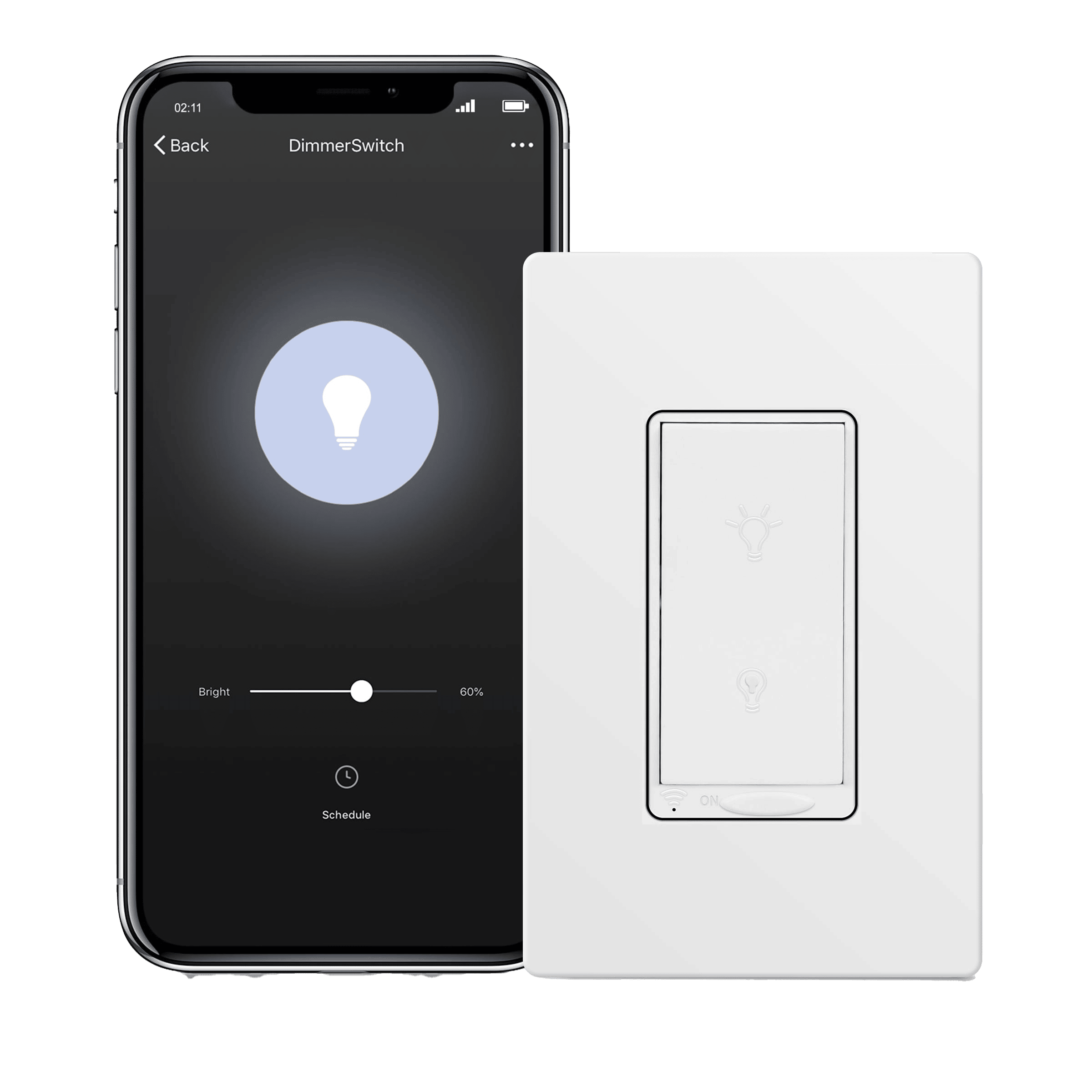 In-Wall Smart Wi-Fi Dimmer Switch