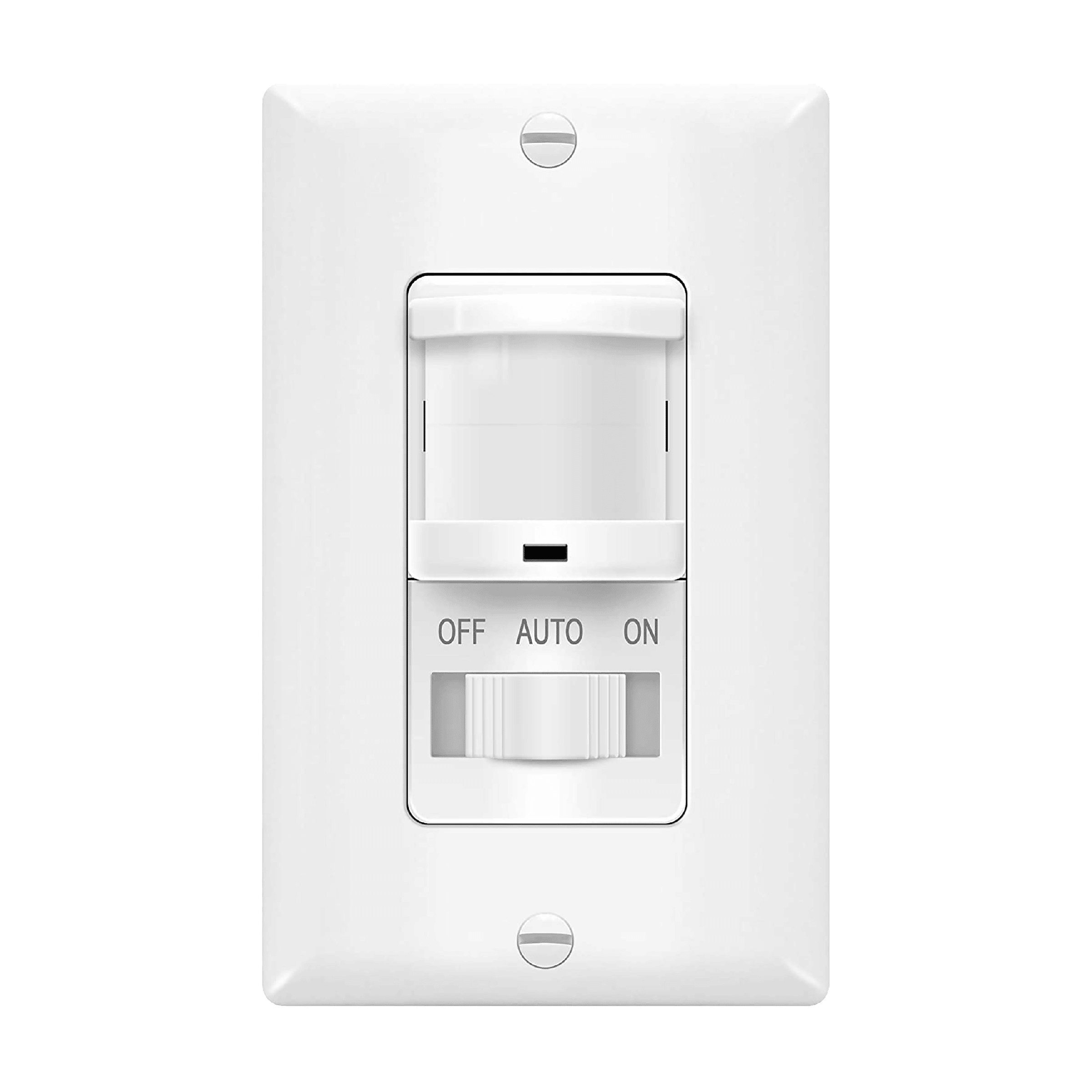 In-Wall On/Off PIR Occupancy/Vacancy Motion Sensor Switch, Neutral Wire Required